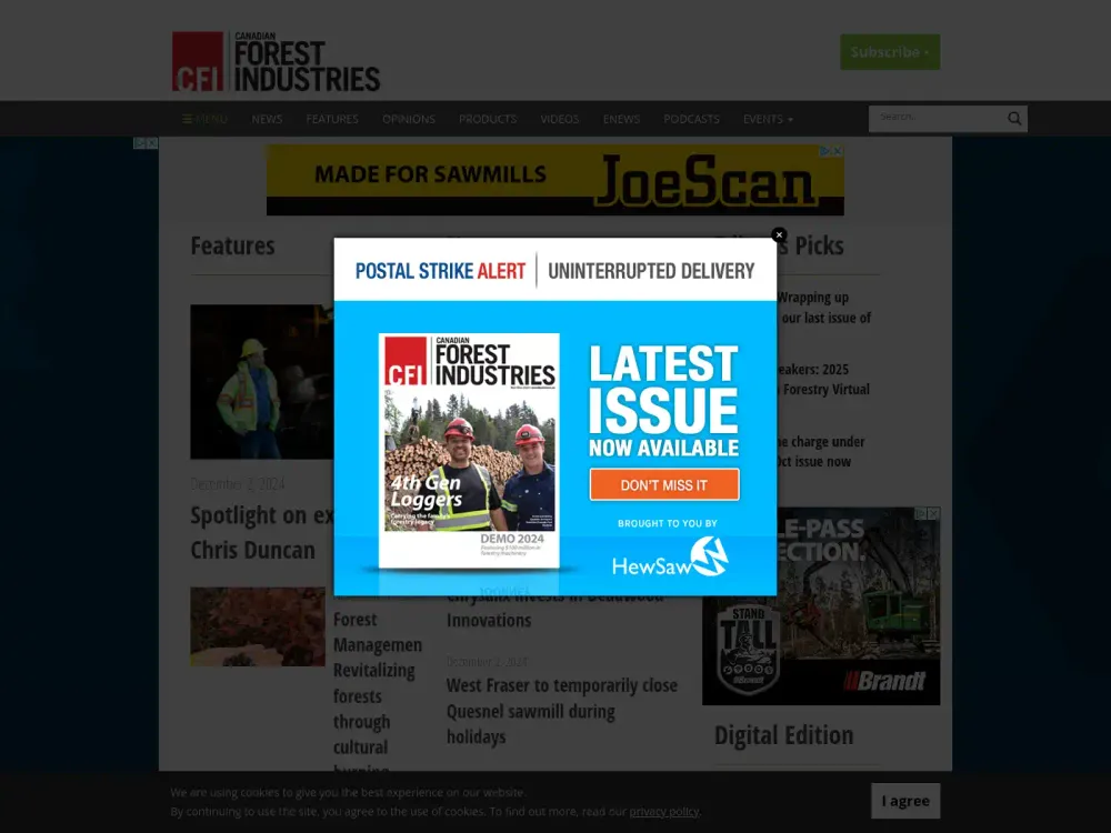 Canadian Forest Industries