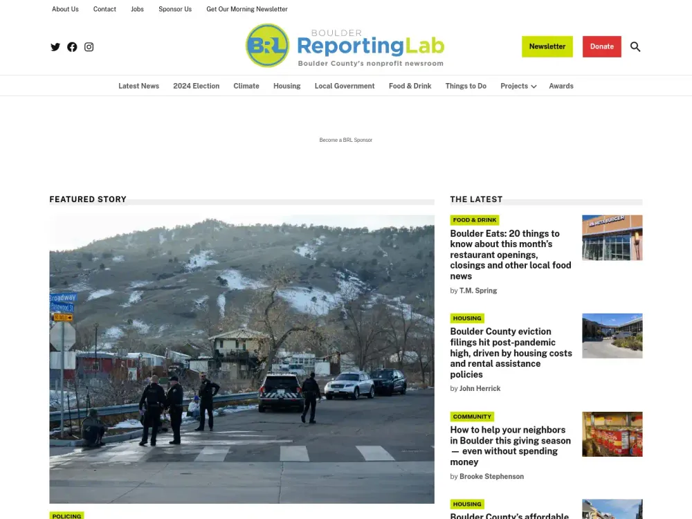 Boulder Reporting Lab