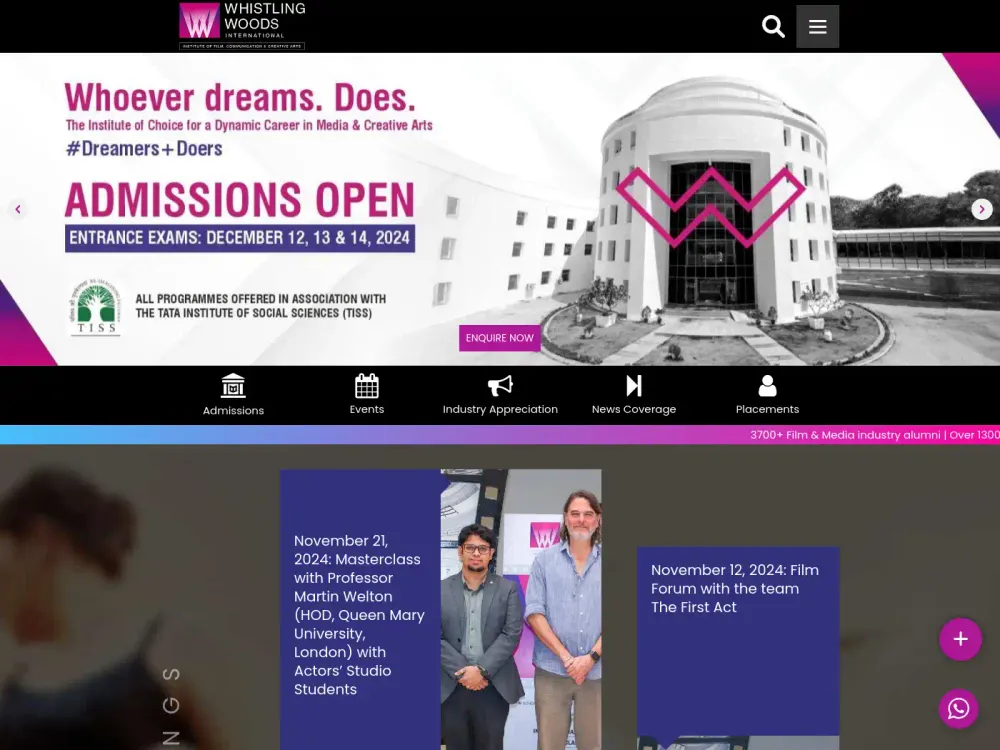 Whistling Woods International