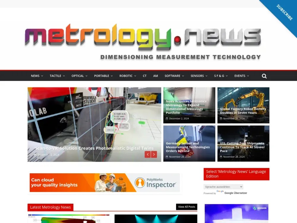 Metrology News