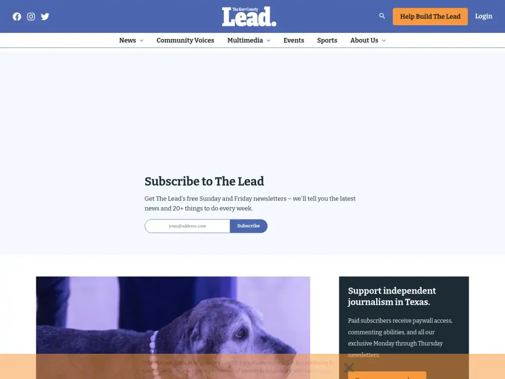 The Kerr County Lead