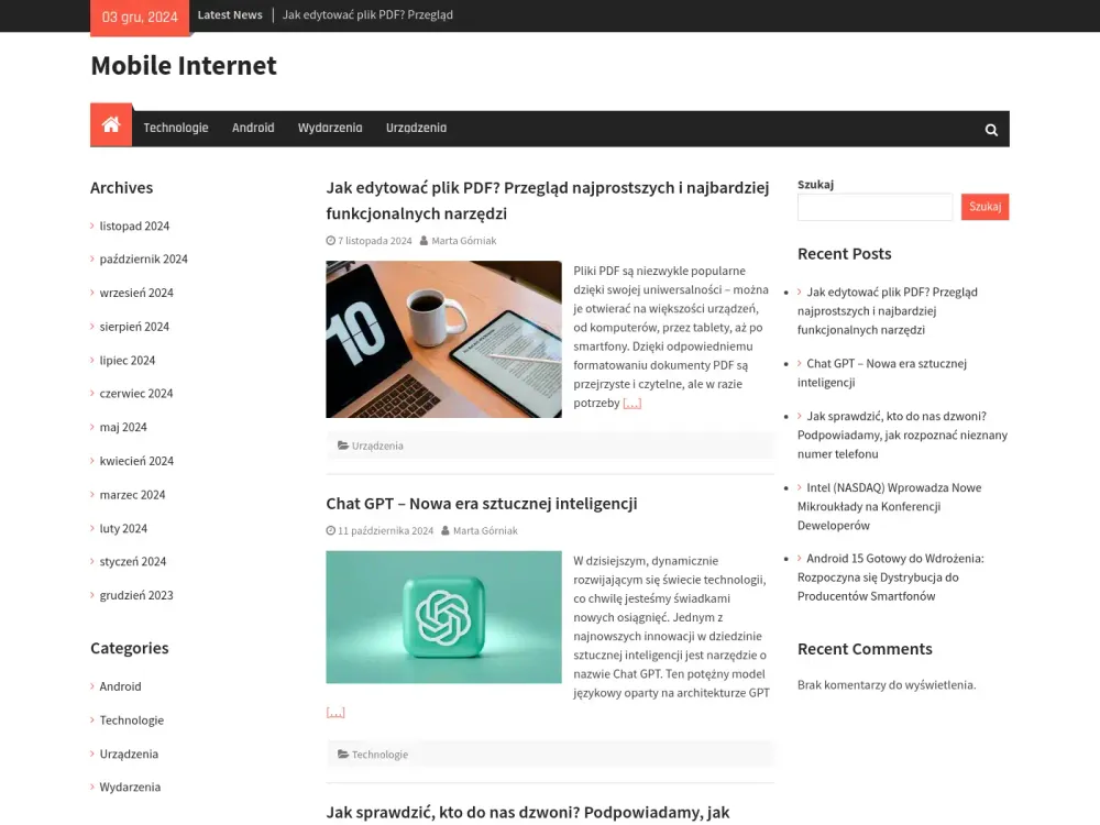 'Mobile Internet' magazine