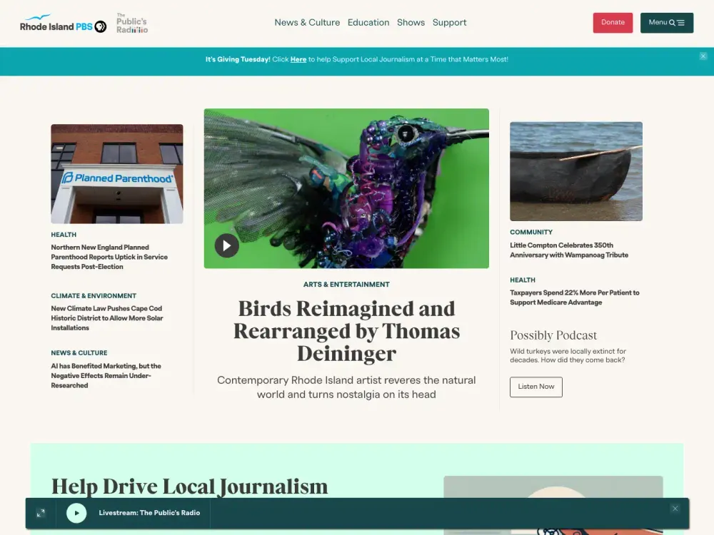 WSBE Rhode Island PBS