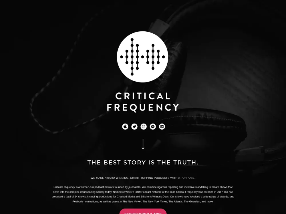 Critical Frequency Podcast Production