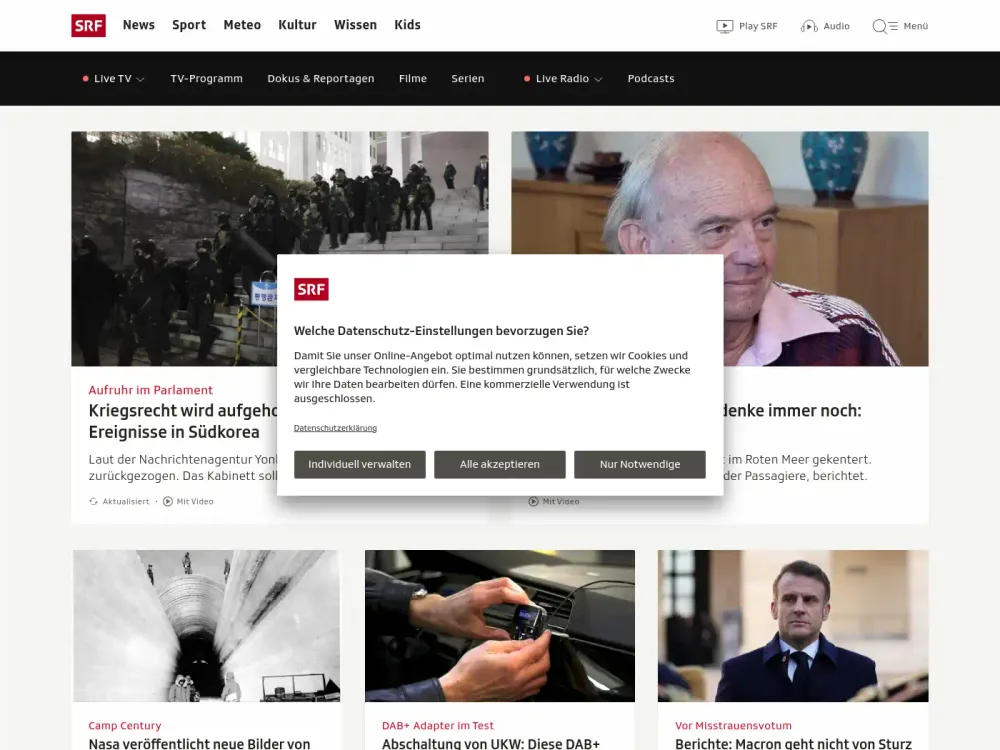 SRF - Schweizer Radio und Fernsehen