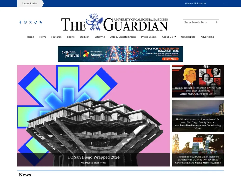 UCSD Guardian Newspaper