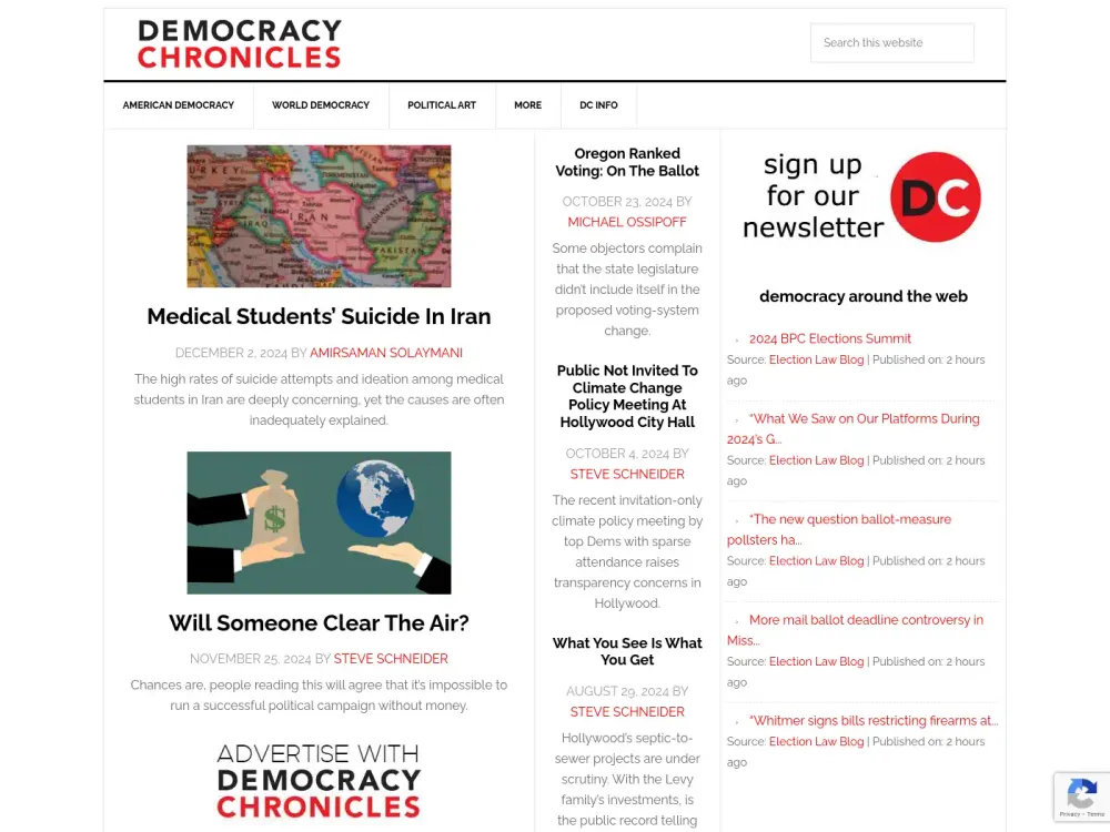 Democracy Chronicles